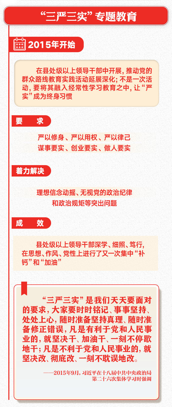 “三嚴三實”專題教育